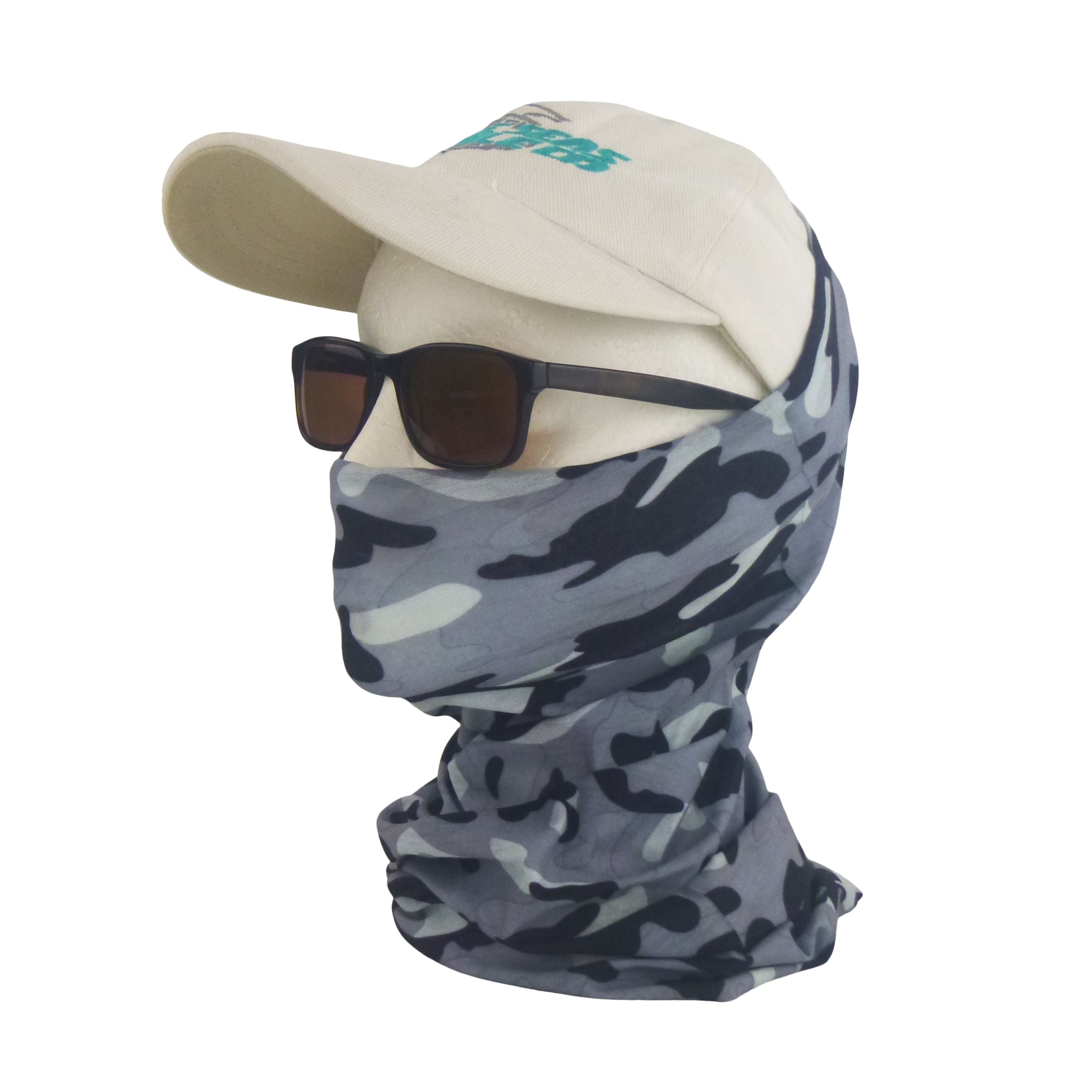 Fishing Tackle: BSTC Head Socks, Camo Grey