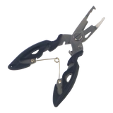 Fishing Tackle: Rig Ezy Split Ring Pliers, Offset, Black