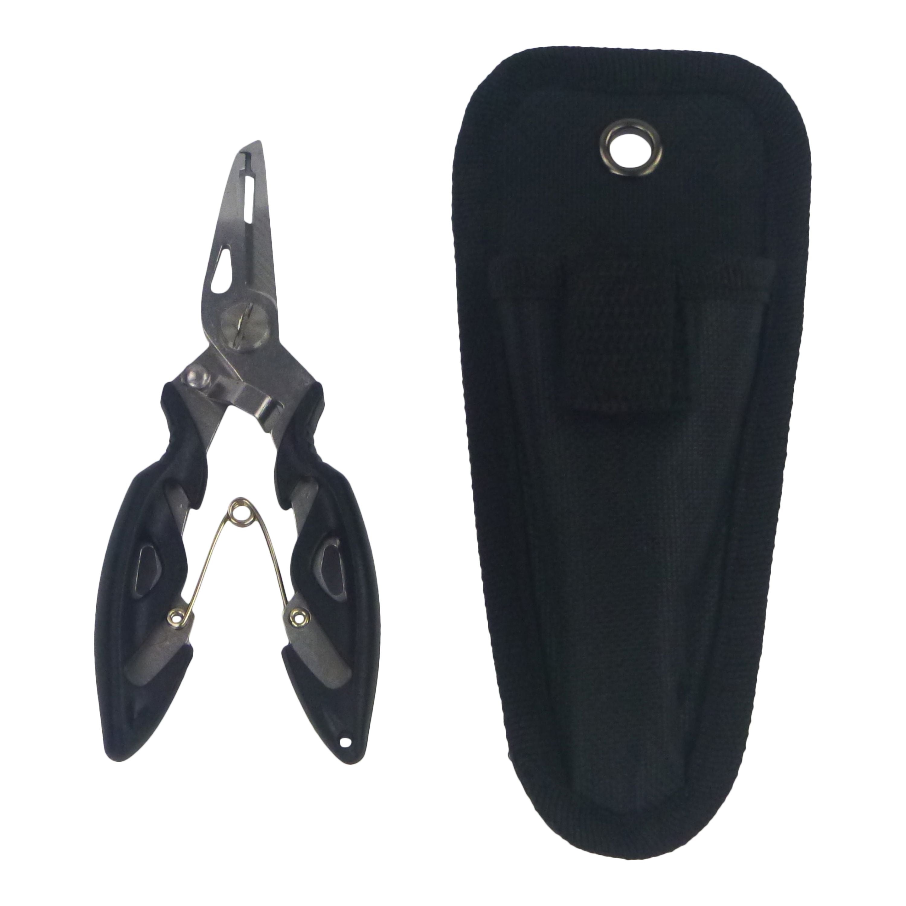 Fishing Tackle: Rig Ezy Split Ring Pliers, Offset, Black
