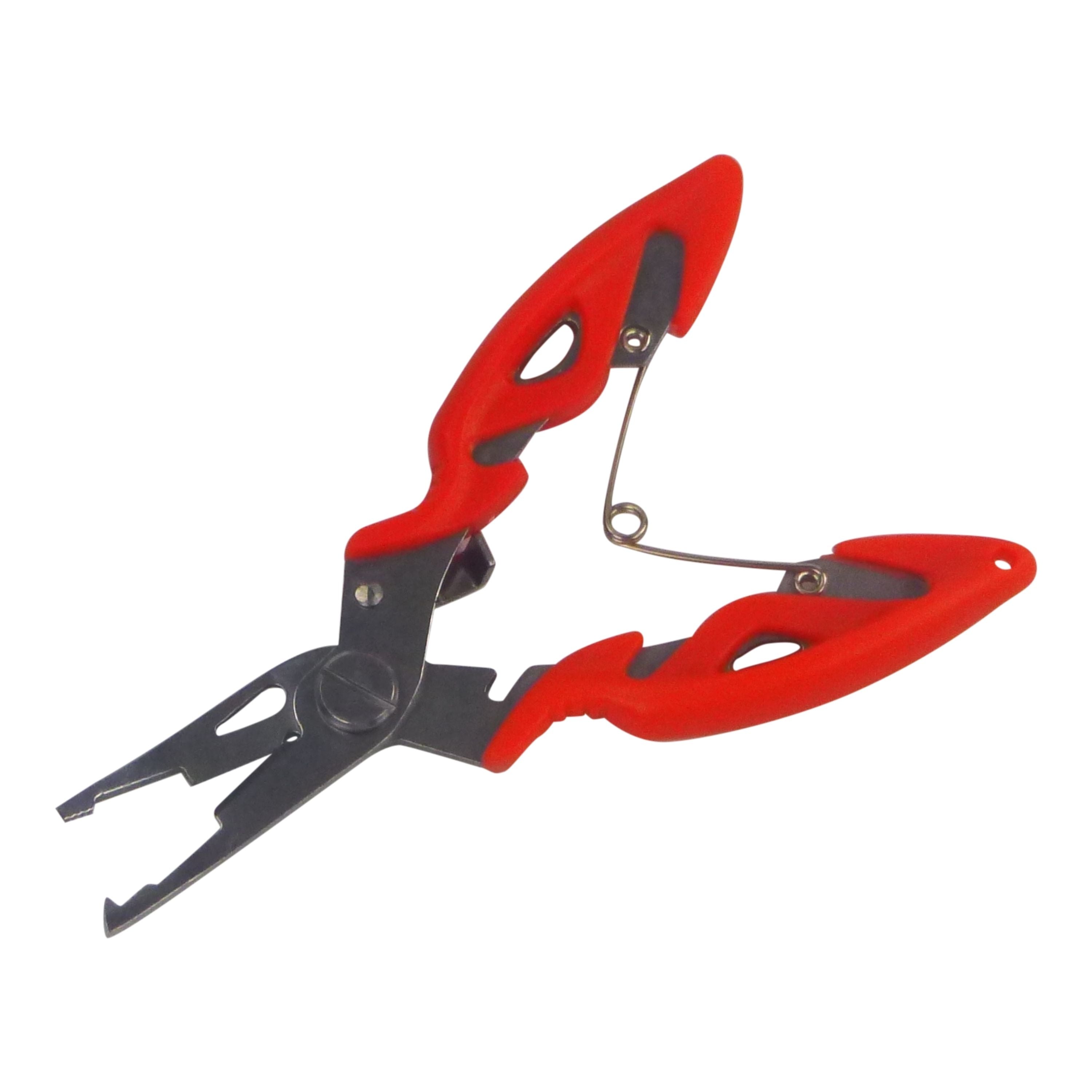 Fishing Tackle: Rig Ezy Split Ring Pliers, Offset, Orange