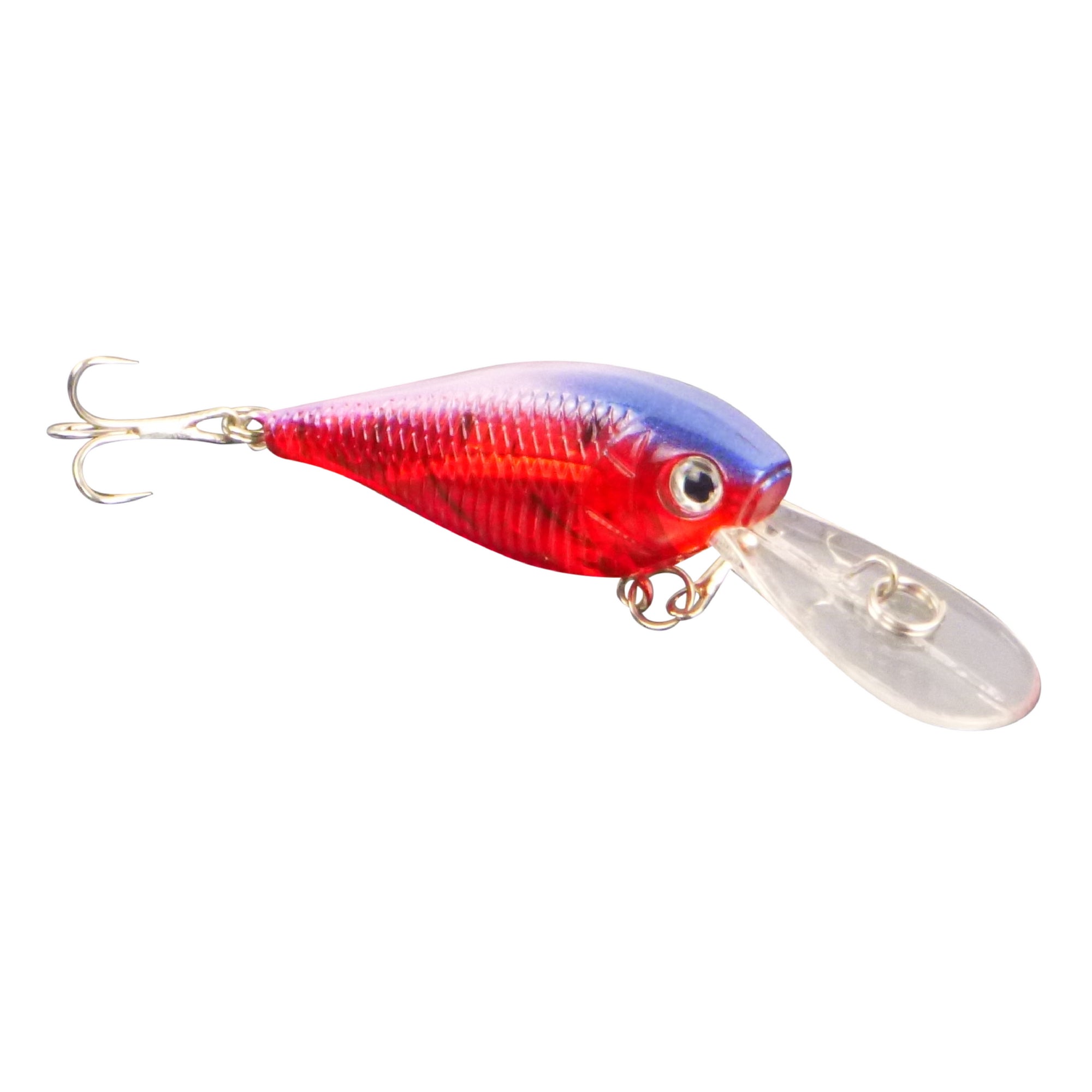 Fishing Tackle: Finesse 'Madbass' Opaque Red, 85mm Deep Diving Crankbait