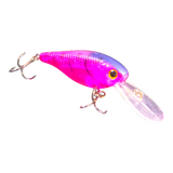 Fishing Tackle: Finesse 'Madbass' Opaque Purple, 85mm Deep Diving Crankbait