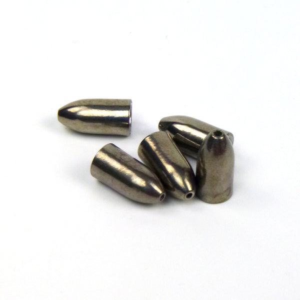 Fishing Tackle: Swimerz 3/8 oz Tungsten Bullet Sinker. Qty 5.