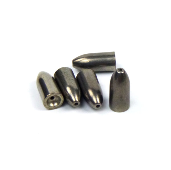 Fishing Tackle: Swimerz 1/2 oz Tungsten Bullet Sinker. Qty 5.