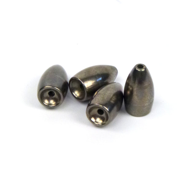 Fishing Tackle: Swimerz 1 oz Tungsten Bullet Sinker. Qty 4.