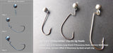 Fishing Tackle: Swimerz 10 Gram Cheburashka Clip-On Jig Head 5 Pack