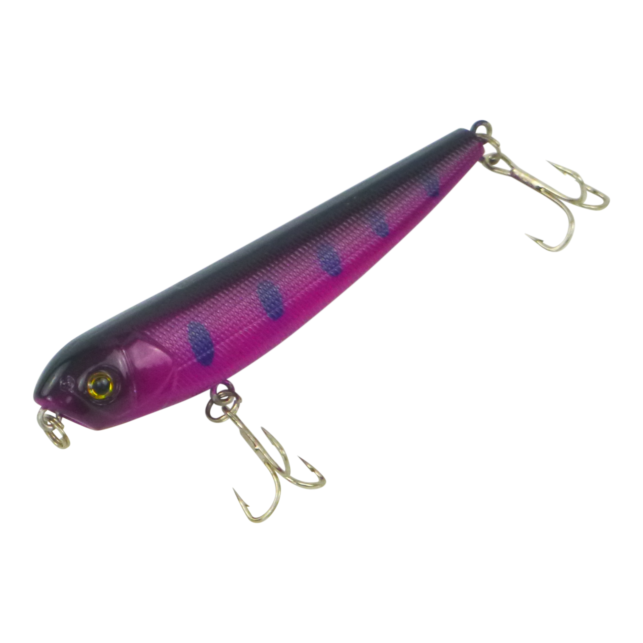 Fishing Tackle: Toppu Mizzu Walking Dog, 85mm, Purple Dog