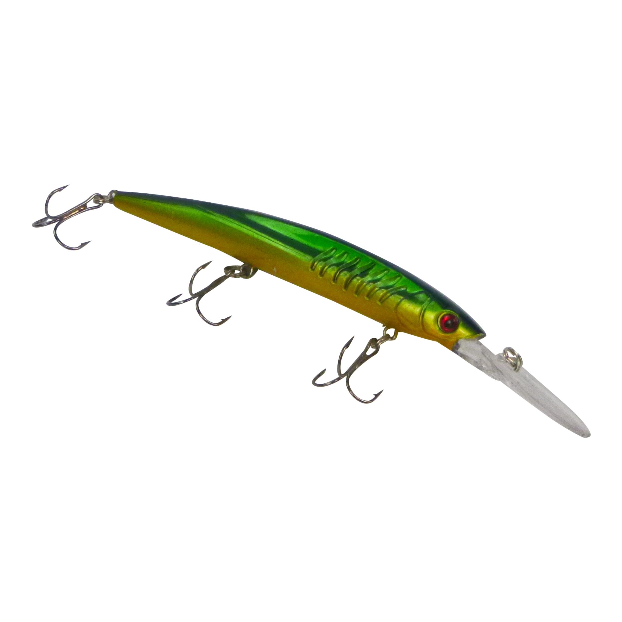 Fishing Tackle: Finesse 'Flash Minnow' Blaze, 150mm Deep Diving Lure