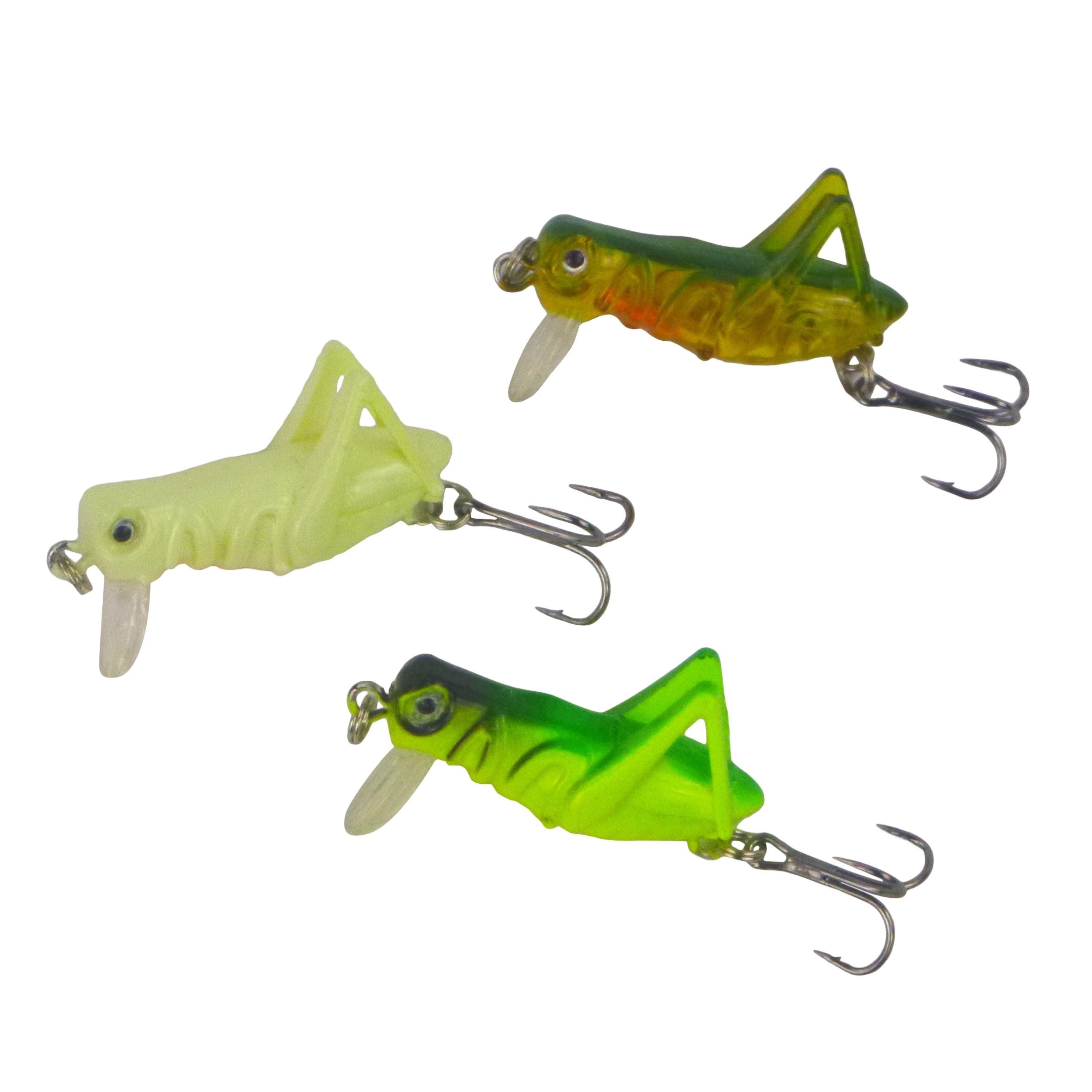 Fishing Tackle: Toppu Mizzu Grasshopper, 40mm, Green
