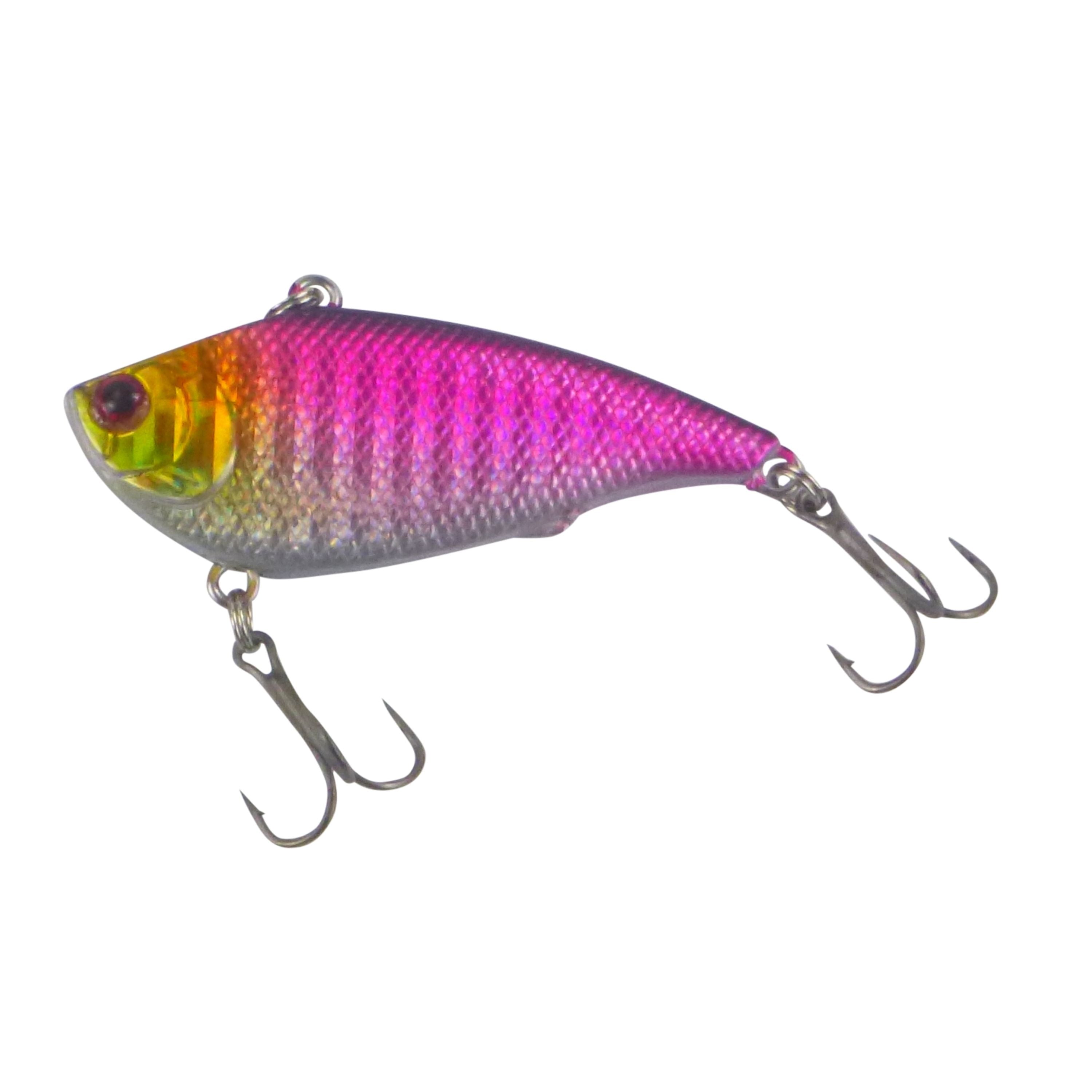Fishing Tackle: Finesse 'Excaliber' Lipless Crankbait, 55mm, Purple Flash