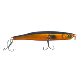 Fishing Tackle: Toppu Mizzu Sidewinder Bent Minnow, 95mm, Gold Flare