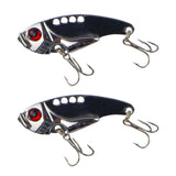 Fishing Tackle: Finesse Metal Blade, Silver Flash 55mm, 2 Pack
