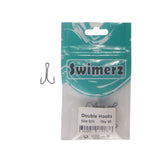 Fishing Tackle: Swimerz Size 4 Extra Strong Double Hook 10 Pack