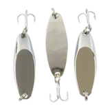 Fishing Tackle: Finesse Chrome Kaster Jig, 14 Grams. Pack of 3 Jigs.