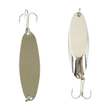Fishing Tackle: Finesse Chrome Kaster Jig, 28 Grams. Pack of 2 Jigs.
