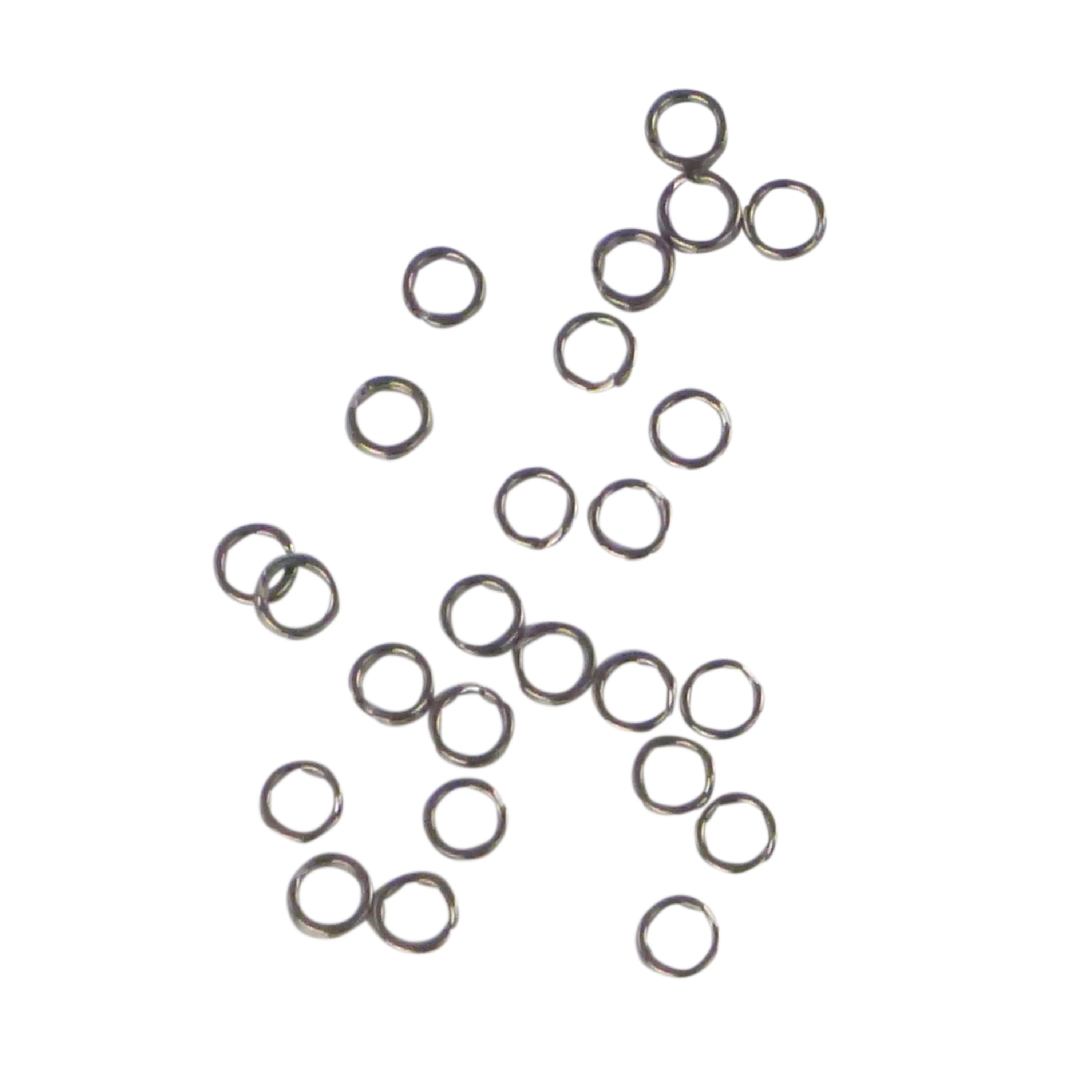 Fishing Tackle: Swimerz 6mm Split Ring Stainless Steel, 25 Pack