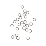 Fishing Tackle: Swimerz 4mm Split Ring Stainless Steel, 25 pack