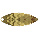 Fishing Tackle: Artizan Hex Stamped 32mm Willow Blade, Brass, 5 Pack