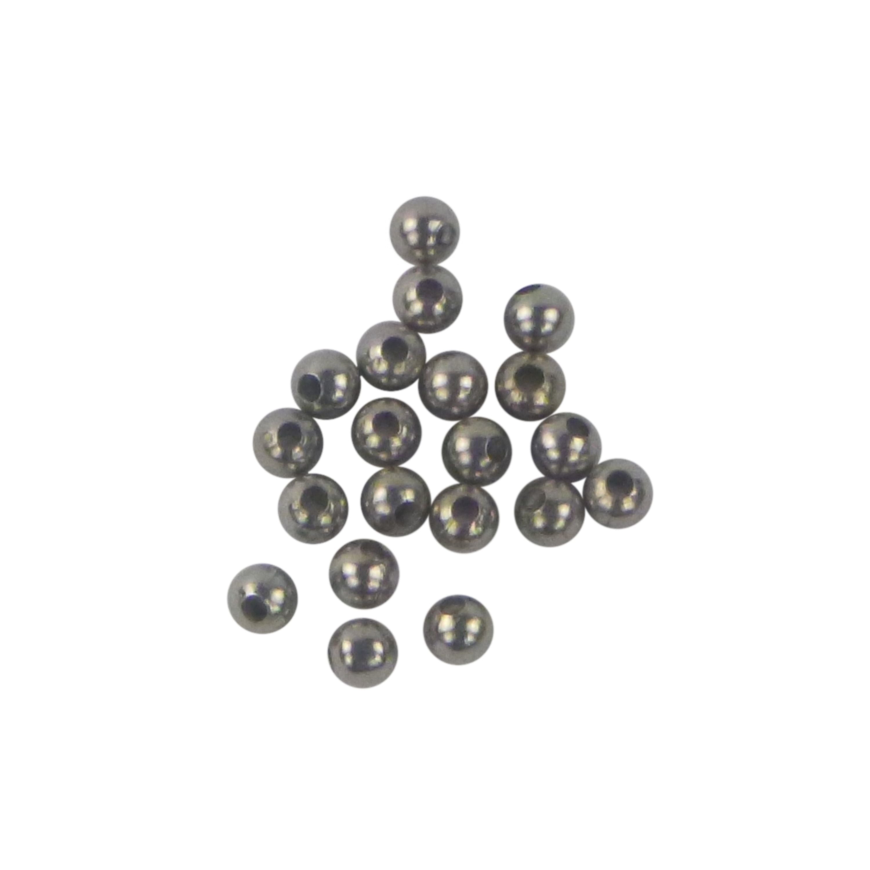 Fishing Tackle: Artizan Brass 3mm beads, 20 pack