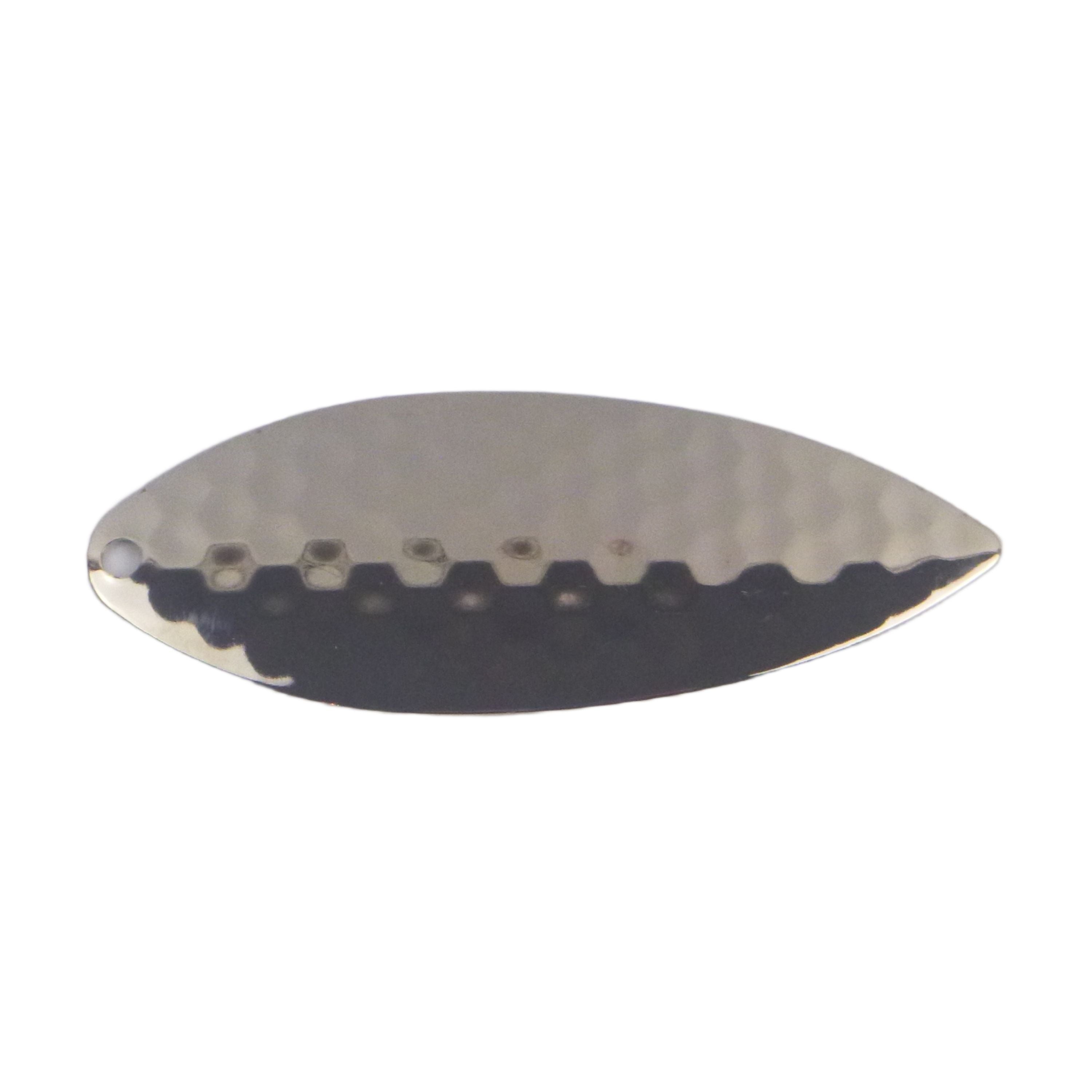 Fishing Tackle: Artizan Trolling Flasher Blade, Silver, 117mmL x 43mmW, Qty 5