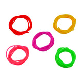Fishing Tackle: Swimerz Tubes, Red, 1.0mm, 80cm