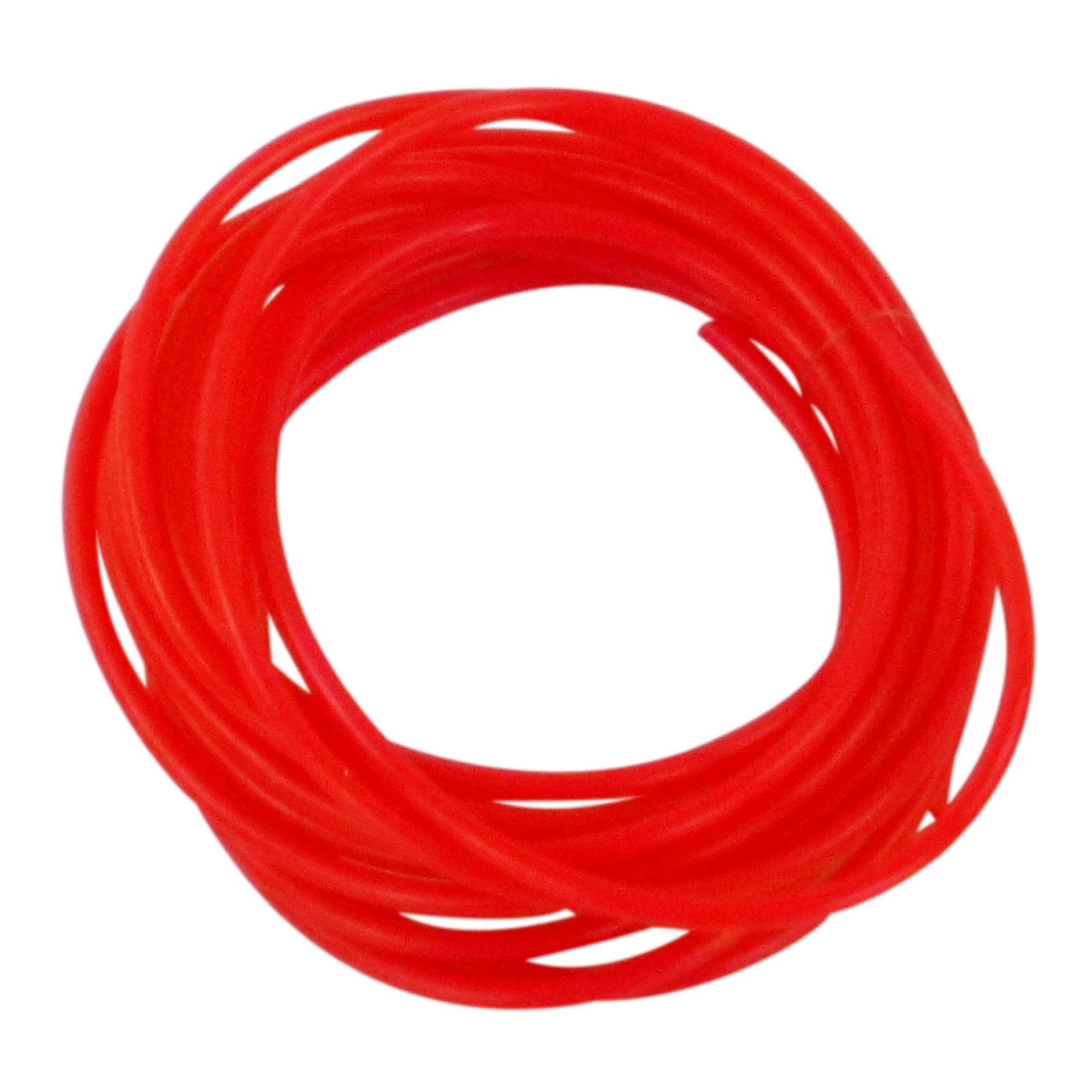 Fishing Tackle: Swimerz Tubes, Red, 1.0mm, 400cm