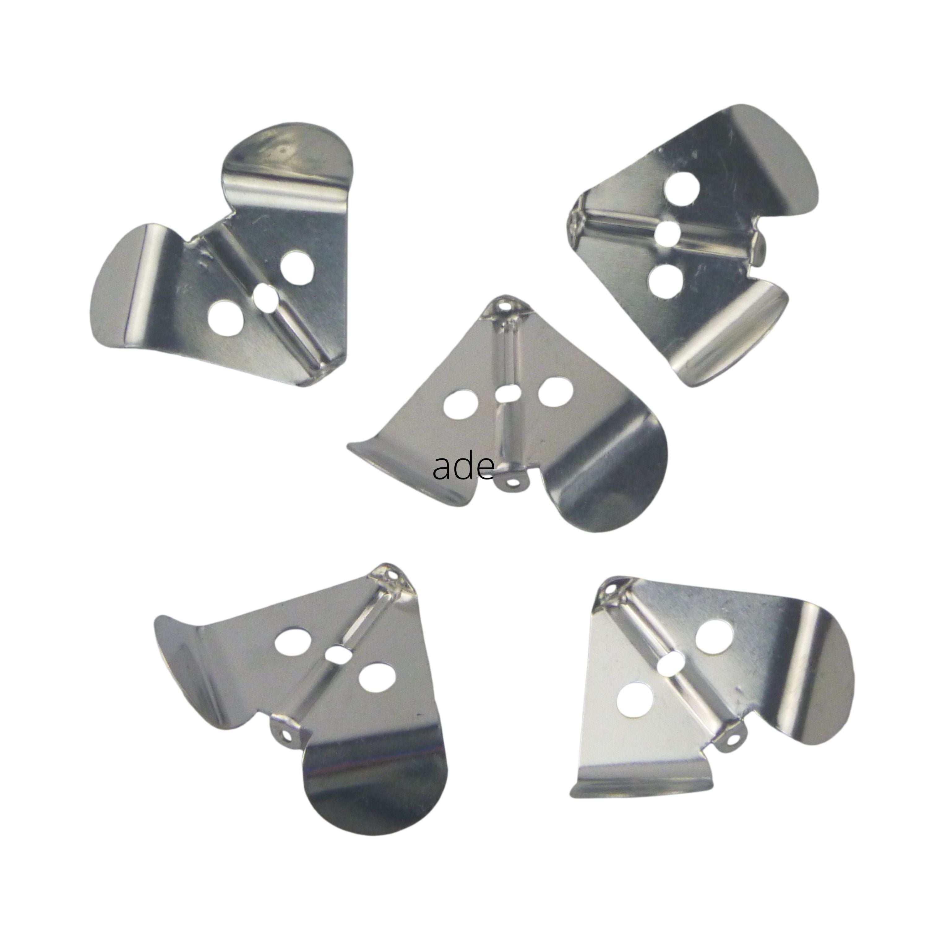 Fishing Tackle: Artizan Delta Buzz Blades, Aluminium, 28 mm shaft, 5 pack