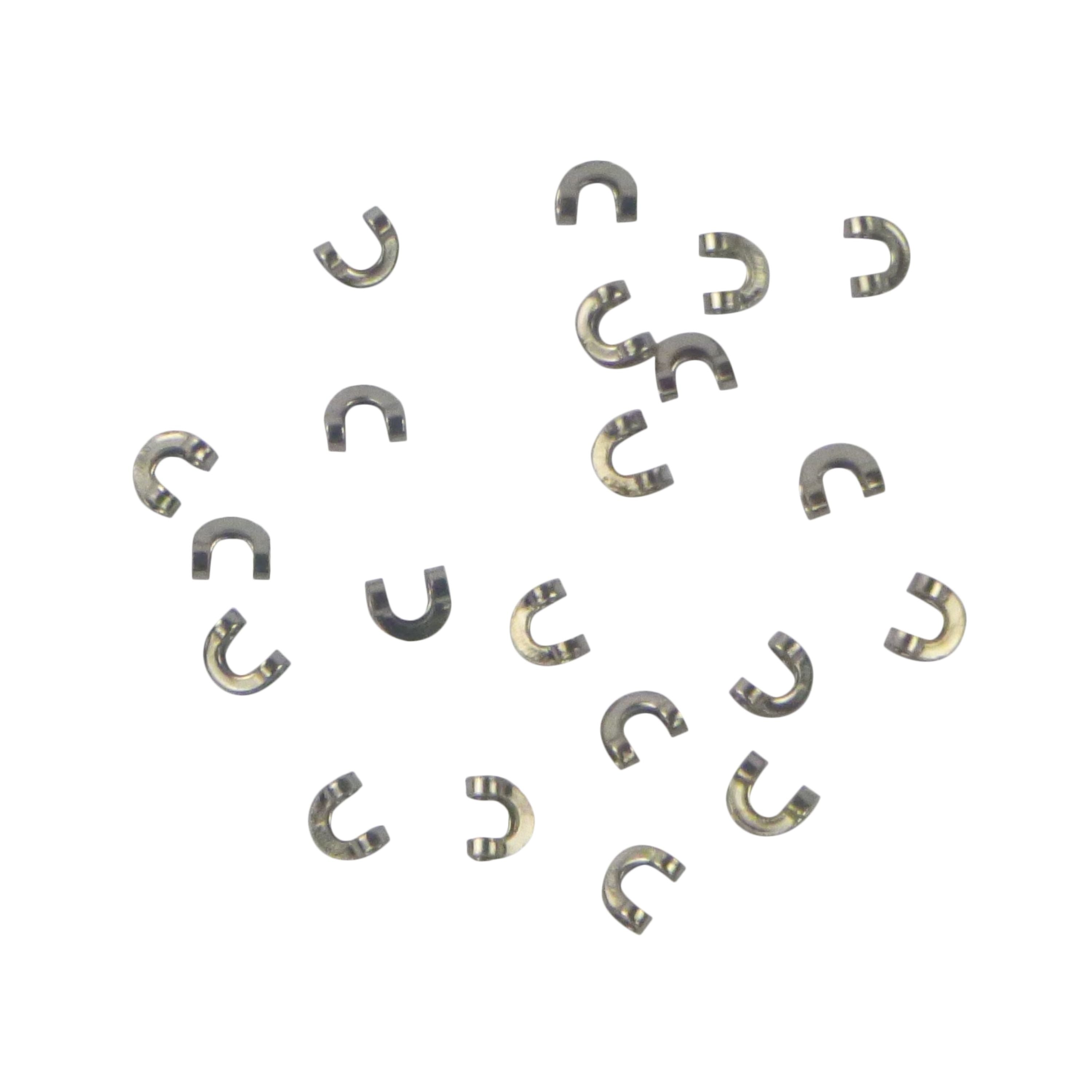 Fishing Tackle: Artizan Clevis, Folded Brass, Small, 20 pack