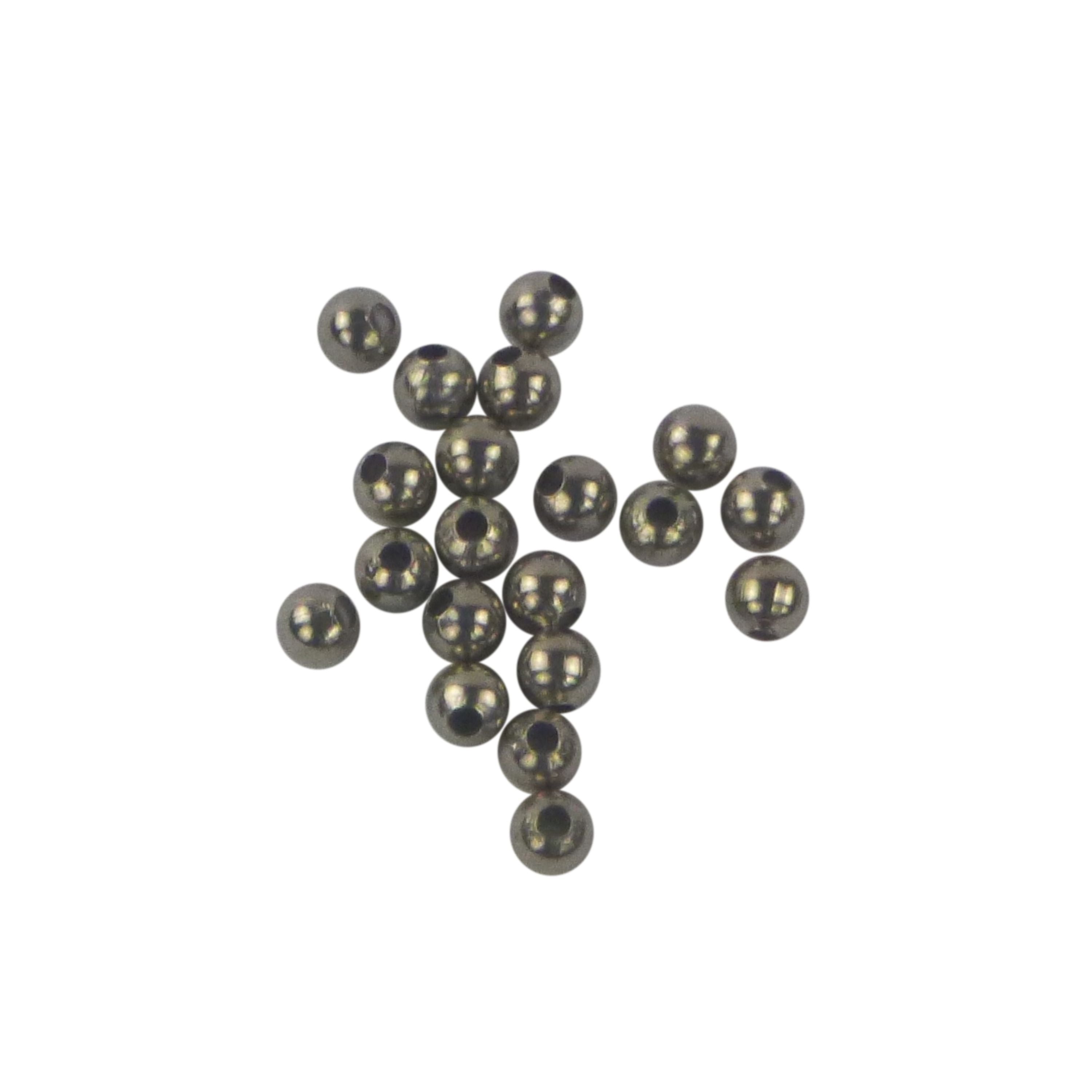 Fishing Tackle: Artizan Brass 4mm beads, 20 pack