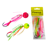 Fishing Tackle: Finesse Kabura Jig Assist Skirts, 3 Pack