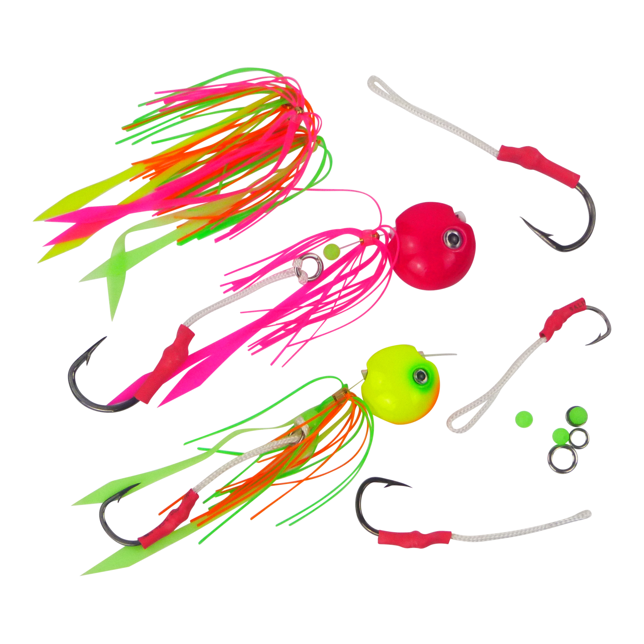 Fishing Tackle: Finesse Kabura Jig Assist Skirts, 3 Pack
