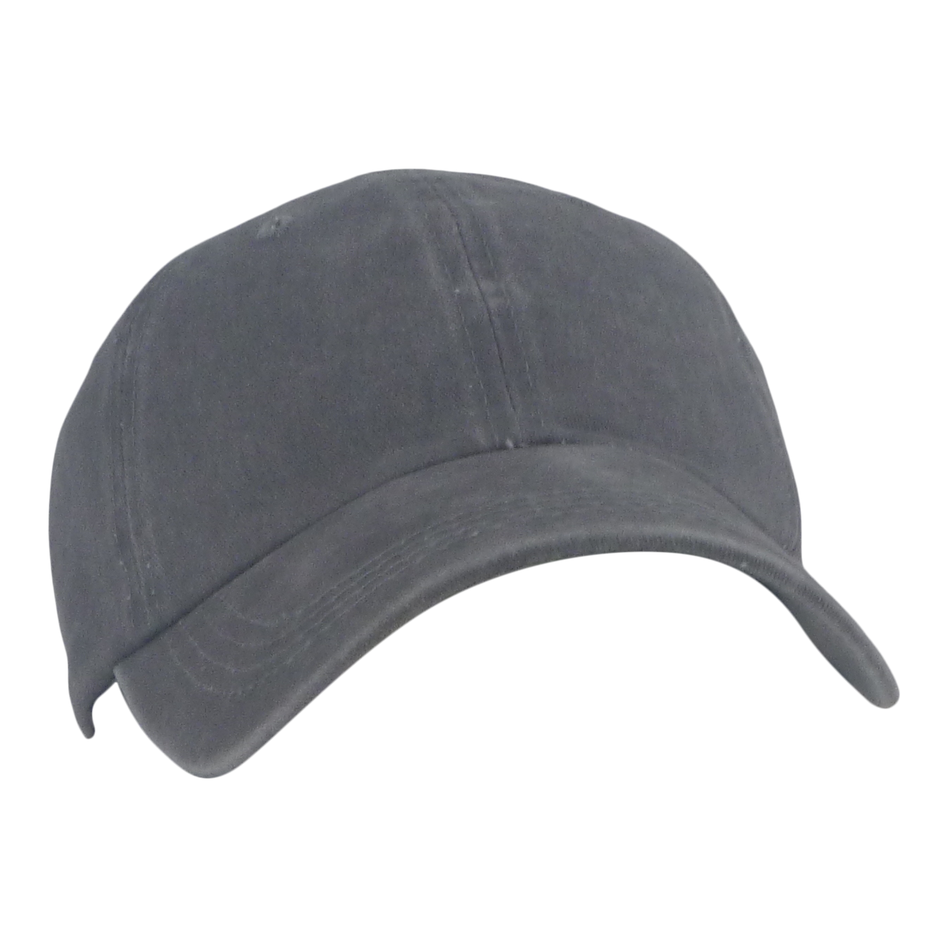 Fishing Tackle: BSTC 6-Panel Baseball Cap, Distressed Cotton, Grey