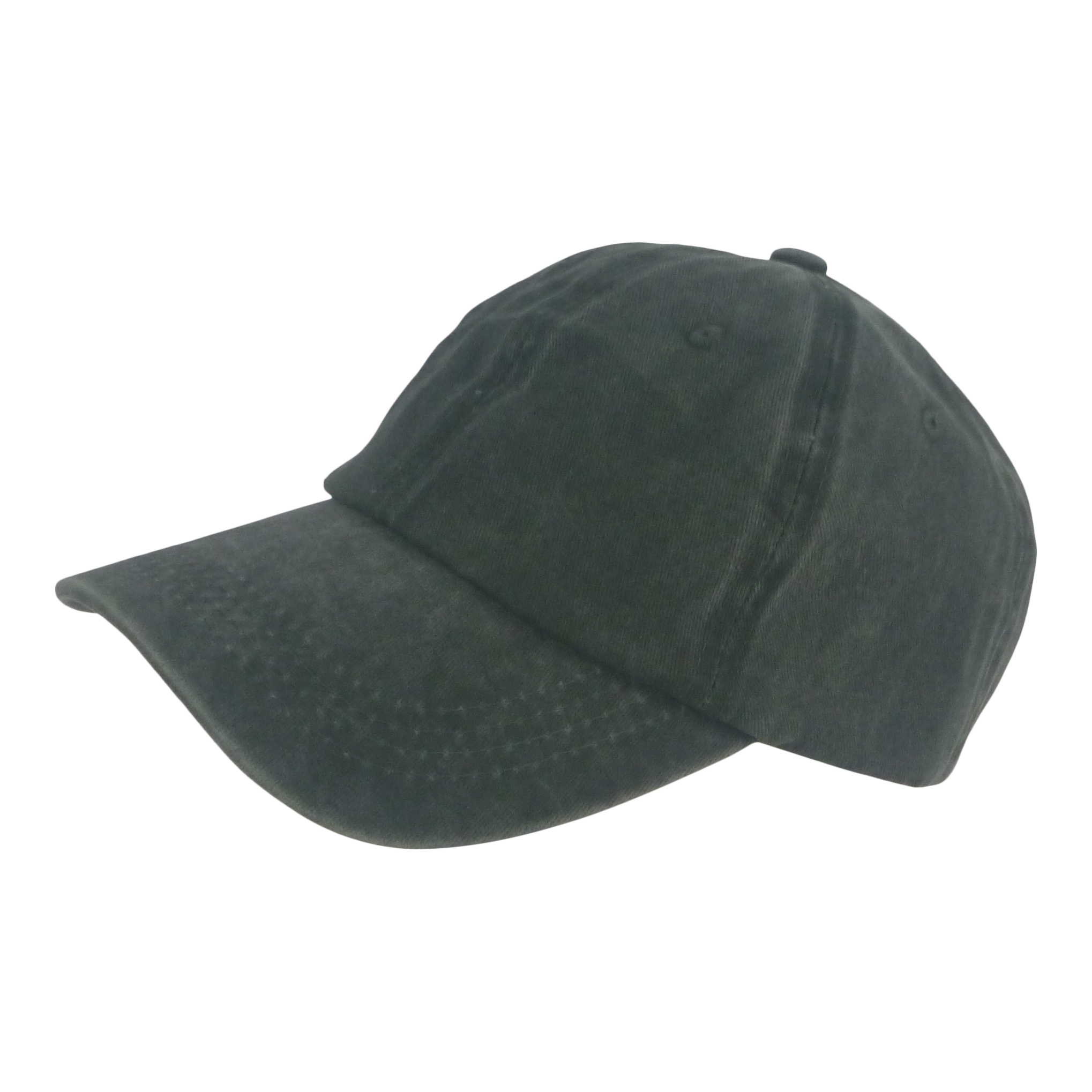Fishing Tackle: BSTC 6-Panel Baseball Cap, Distressed Cotton, Green