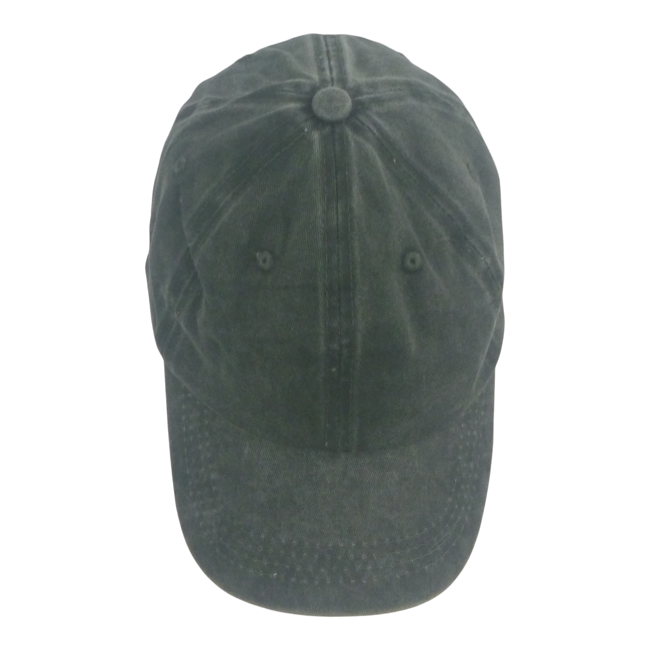 Fishing Tackle: BSTC 6-Panel Baseball Cap, Distressed Cotton, Green