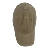 Fishing Tackle: BSTC 6-Panel Baseball Cap, Distressed Cotton, Tan