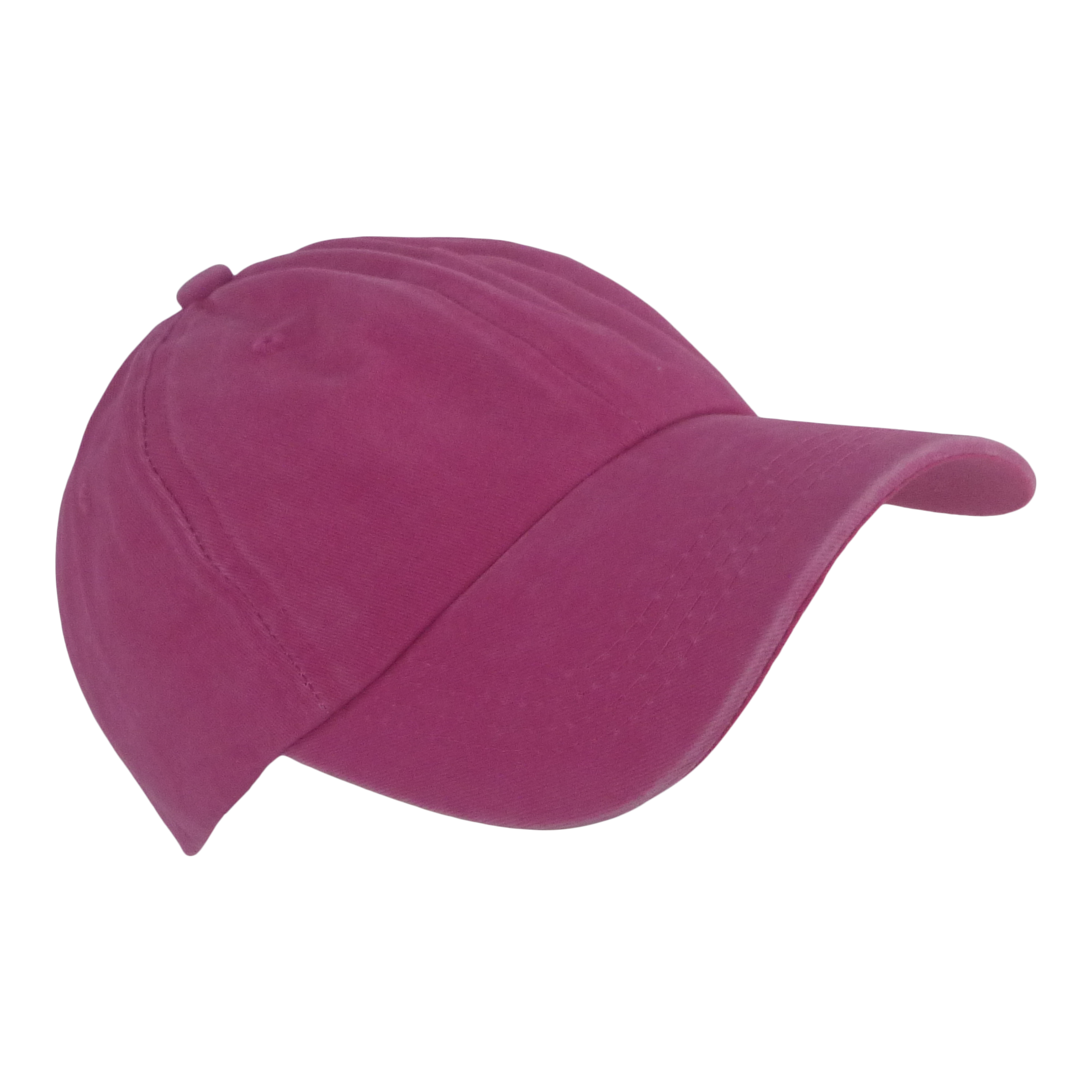 Fishing Tackle: BSTC 6-Panel Baseball Cap, Distressed Cotton, Hot Pink