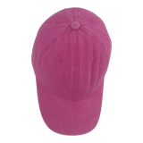 Fishing Tackle: BSTC 6-Panel Baseball Cap, Distressed Cotton, Hot Pink