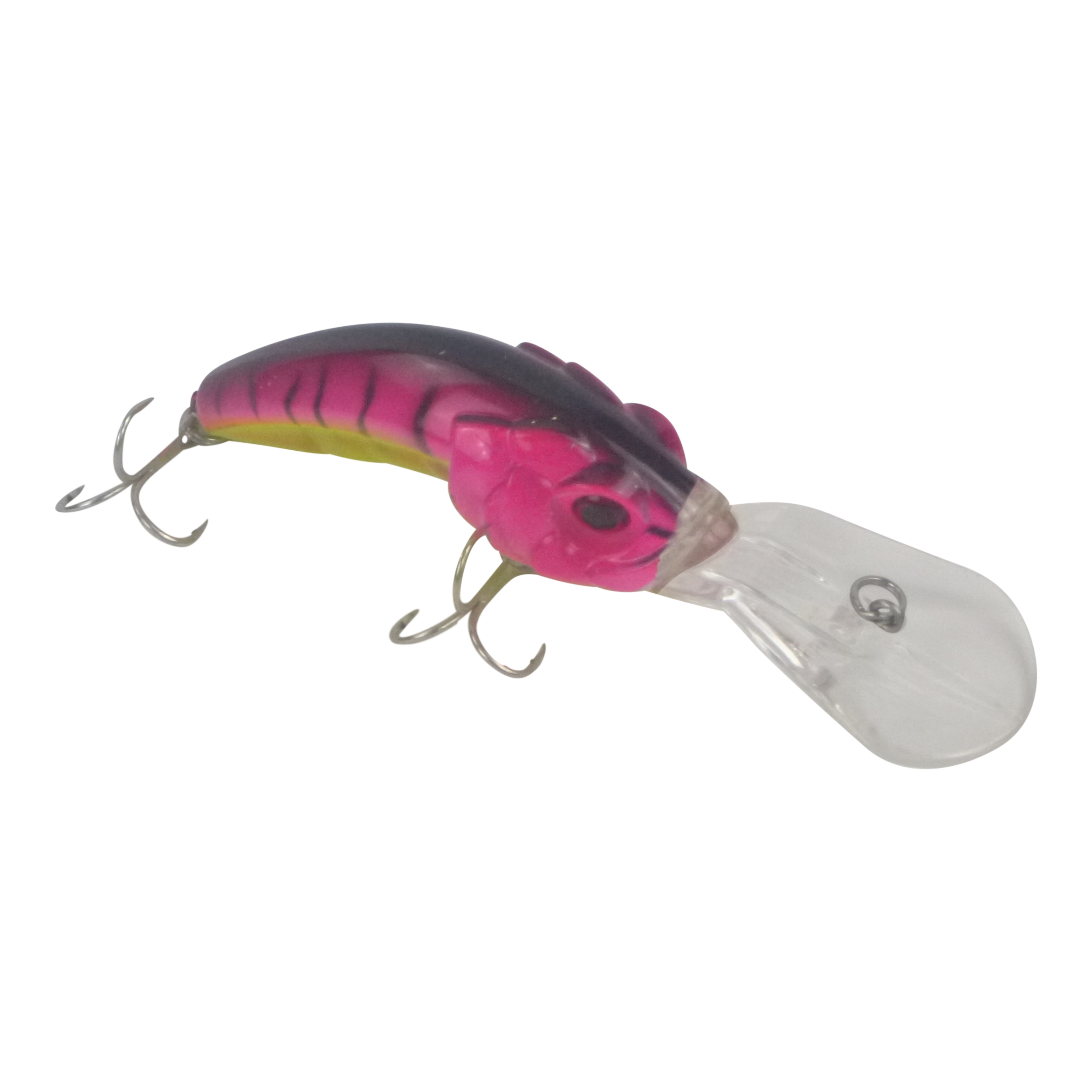 Fishing Tackle: Finesse Leapfrog Deep Diver, 100mm, Purple Demon