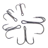 Fishing Tackle: Swimerz Round Bend Trebles Size 2, 50 pack