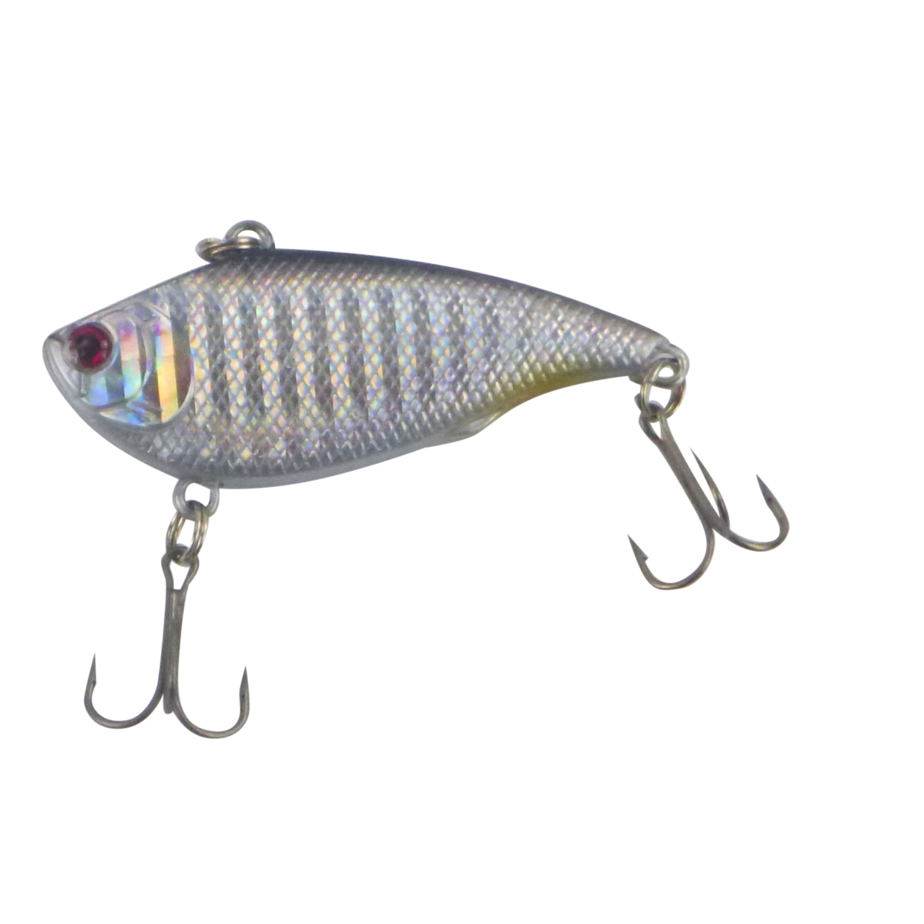 Fishing Tackle: Finesse 'Excaliber' Lipless Crankbait, 55mm, Grey Ghost