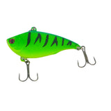 Fishing Tackle: Finesse 'Excaliber' Lipless Crankbait, 55mm, Lime Tiger