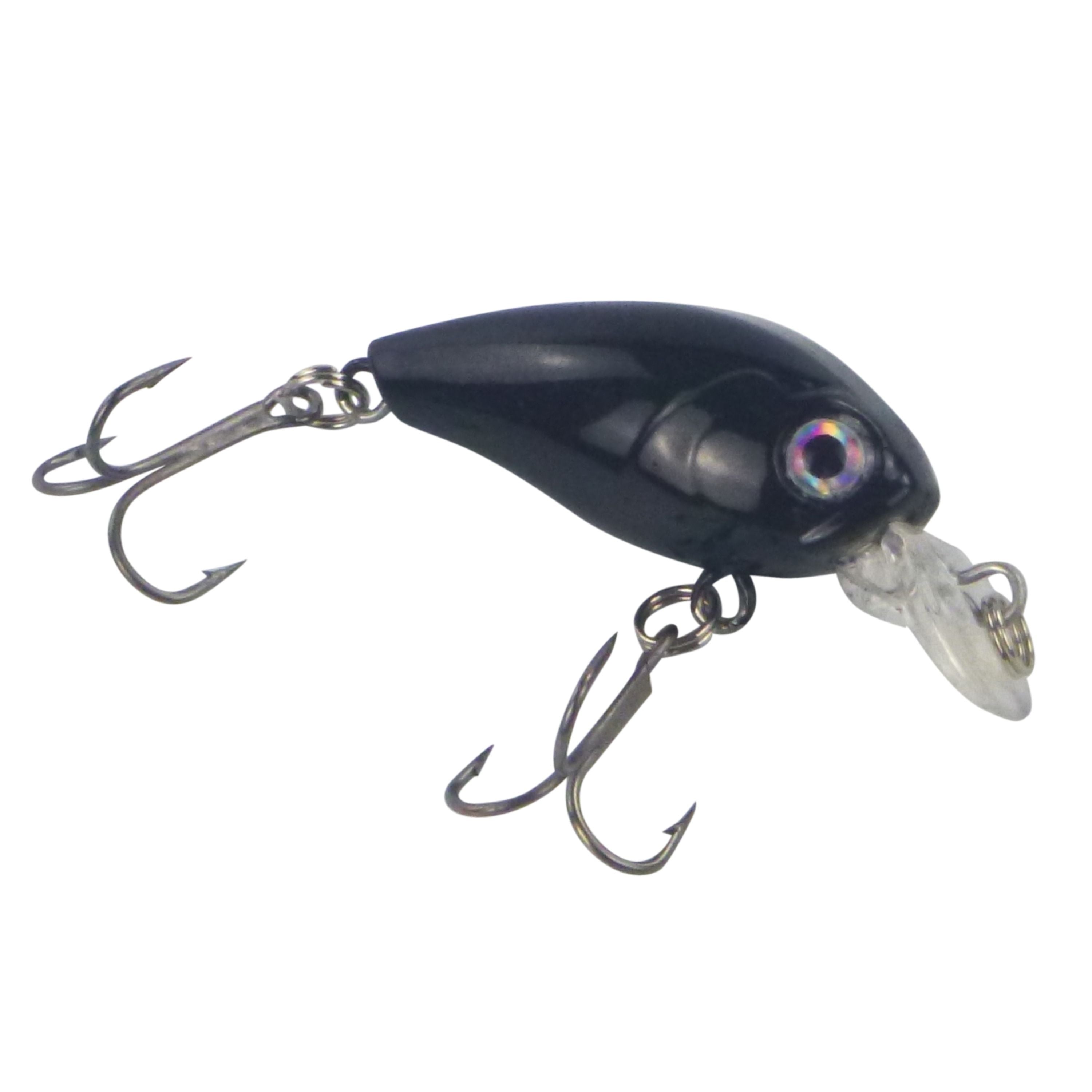 Fishing Tackle: Finesse Chisana Crankbait, Carbon, 45mm