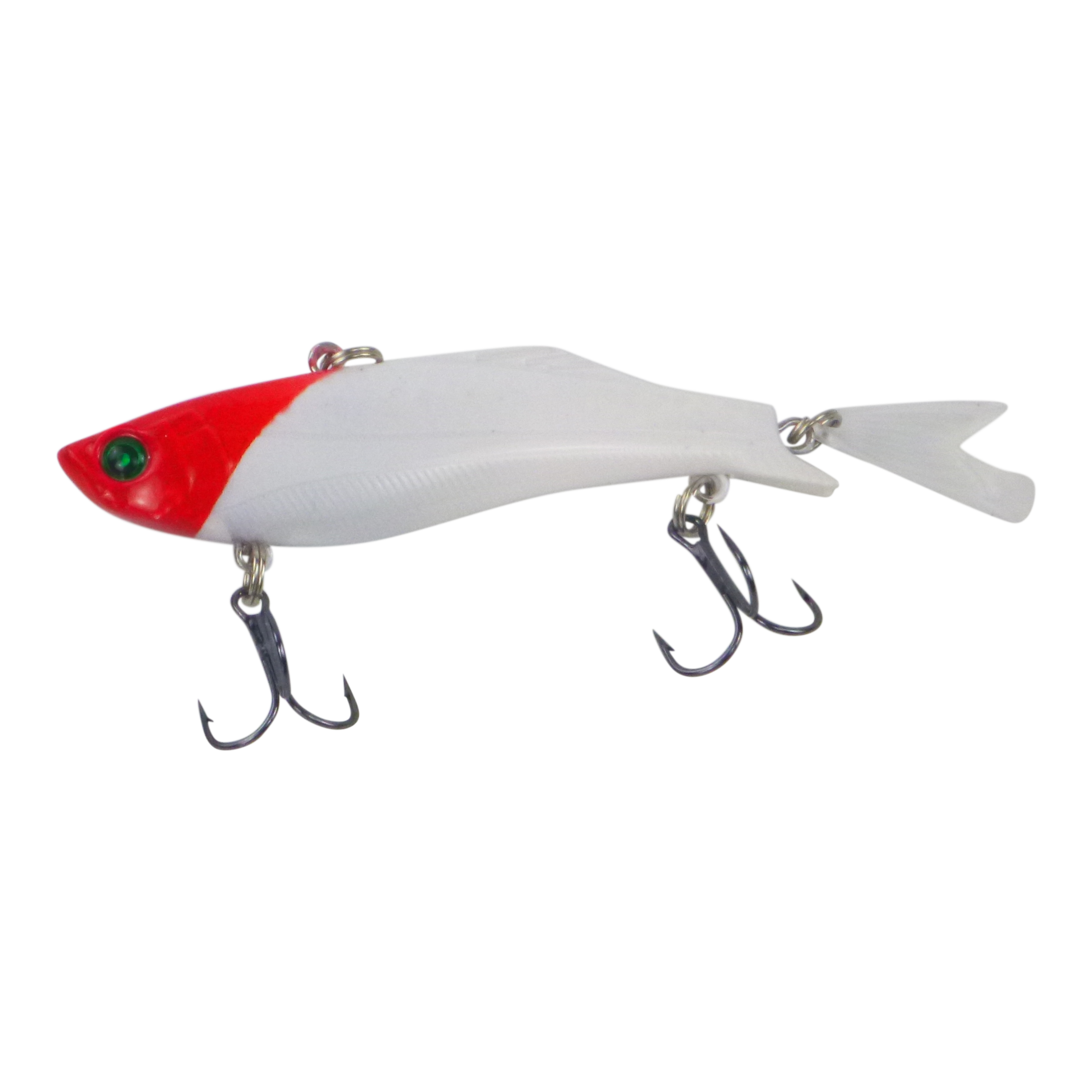 Fishing Tackle: Finesse Deep Water Vibes 80mm Red Head