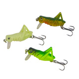 Fishing Tackle: Toppu Mizzu Grasshopper, 40mm, Lumo White