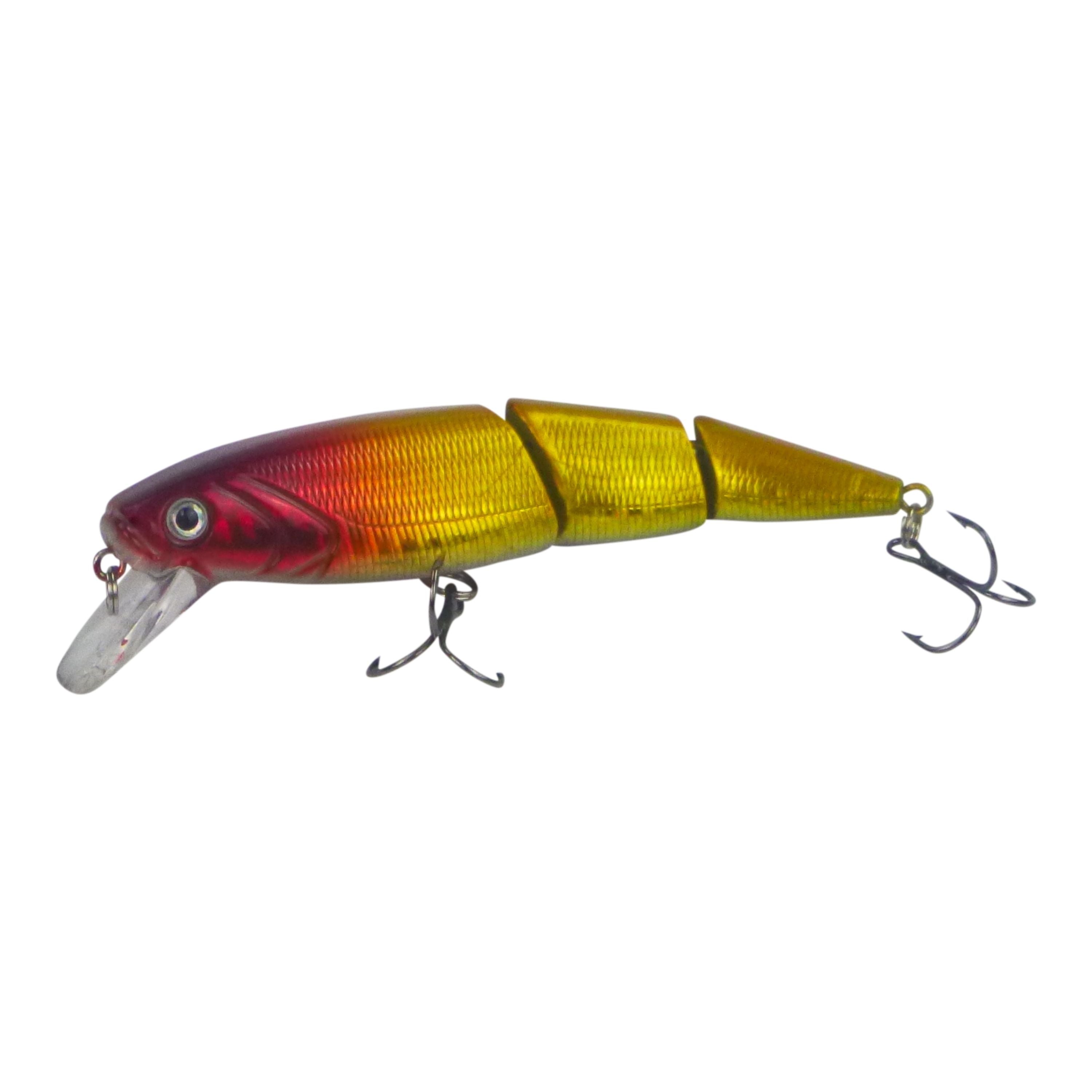 Fishing Tackle: Finesse MK50 Swimbait, 105mm, Red Gold