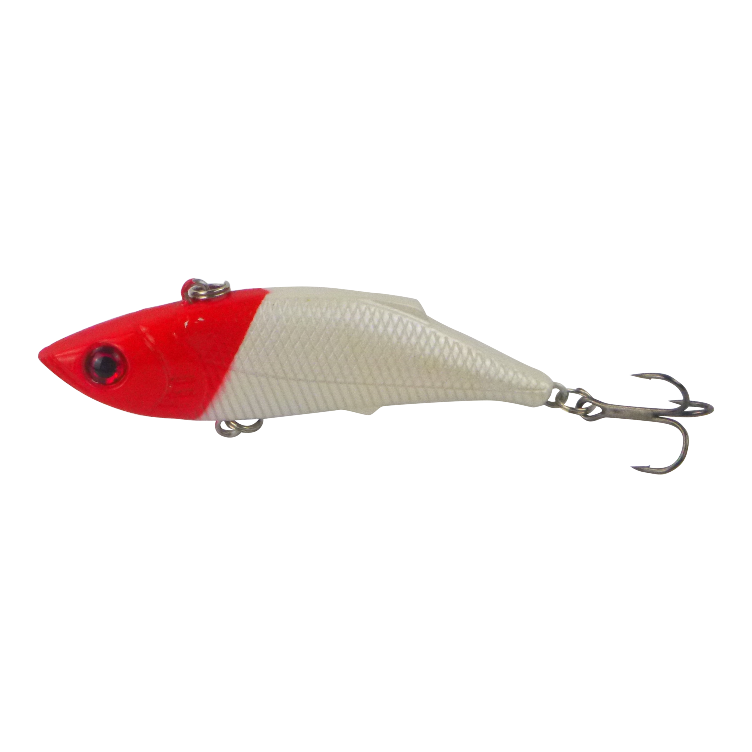 Fishing Tackle: Finesse MK54 Big Vibe, 80mm, Red Head