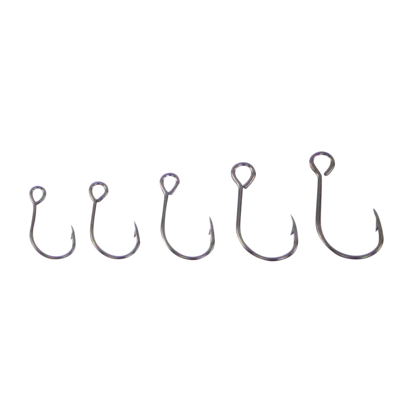 Fishing Tackle: Swimerz Big Eye Inline Lure Hooks, Size 1, 10 Pack