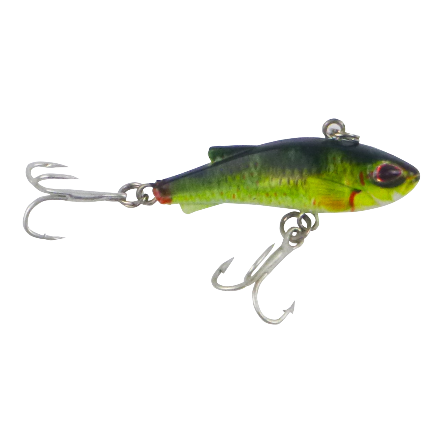 Fishing Tackle: Finesse 'Reflex' 42mm Vibes, Green Devil