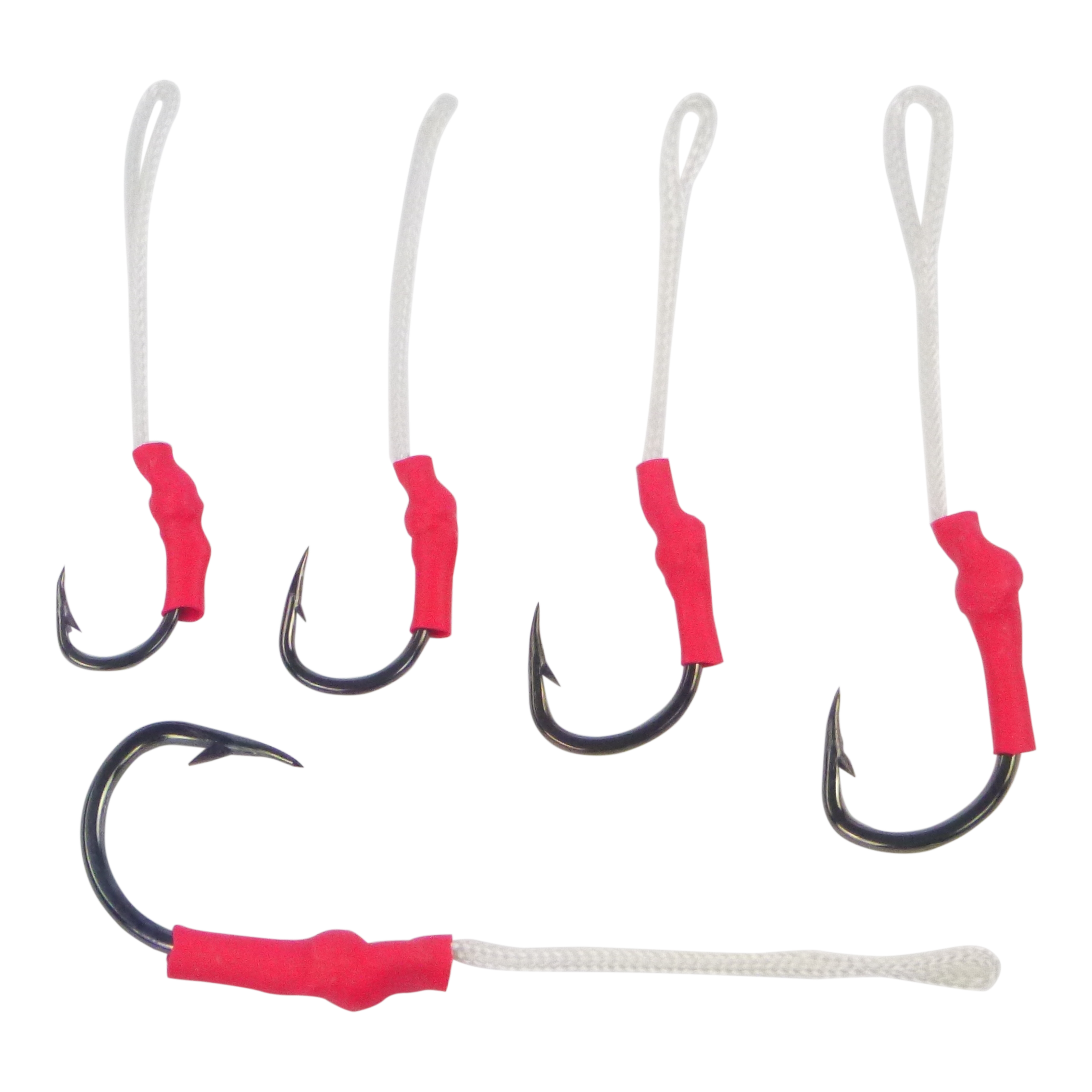 Fishing Tackle: Swimerz 2/0 Single Assist Hooks, 10 pack