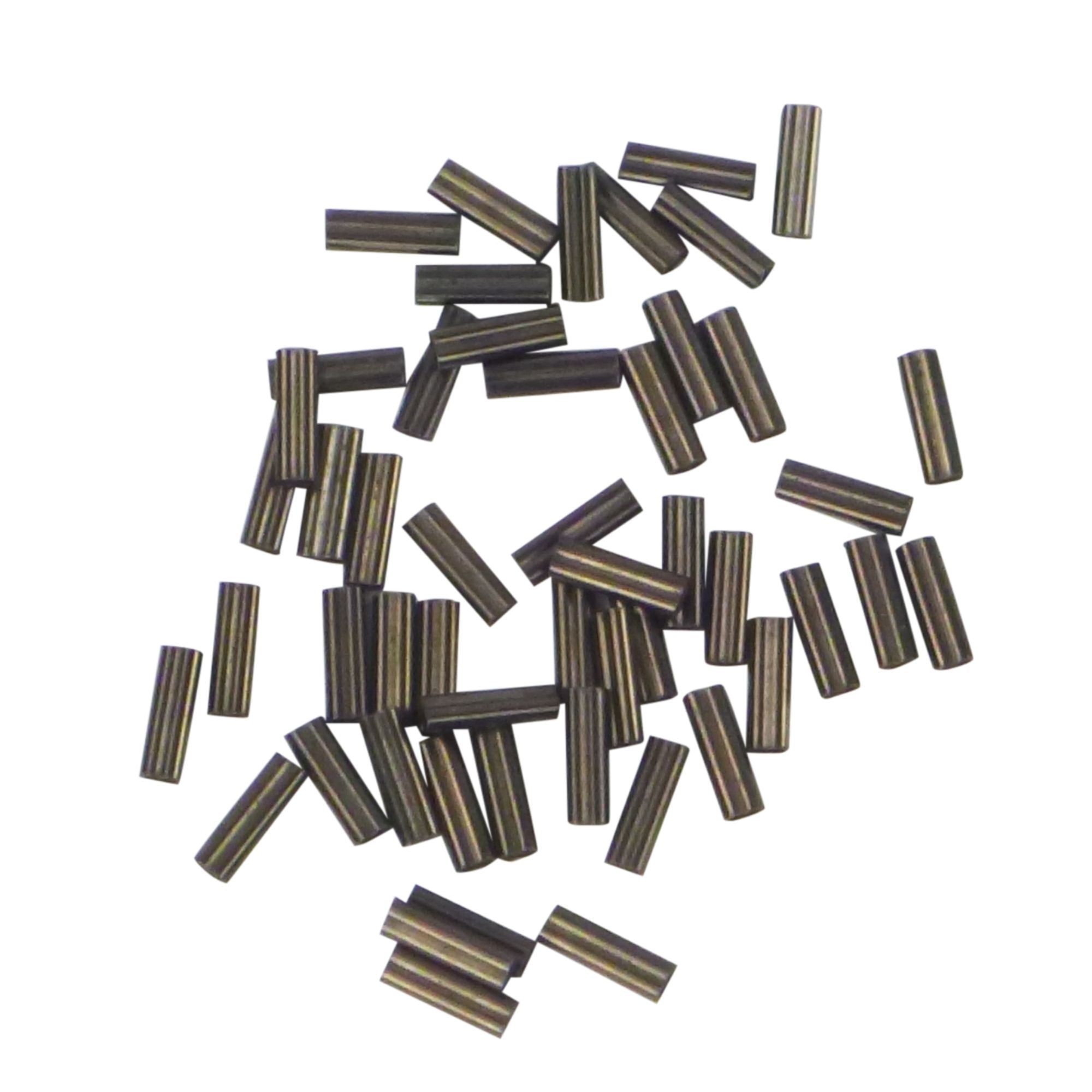 Fishing Tackle: Swimerz 1.2mm Copper Double Crimp, 50 pack